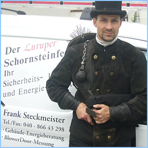 Ihr Luruper Schornsteinfegermeister und Gebäudeenergieberater Frank Steckmeister