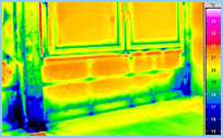Thermografie Fensterbank